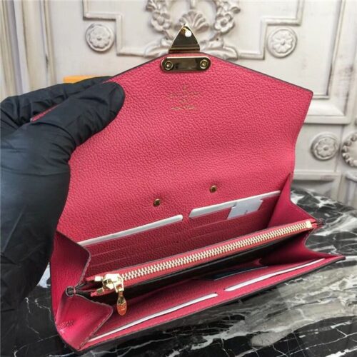 High Quality Luxury Louis Vuitton Pallas Wallet Rose Litchi product detail