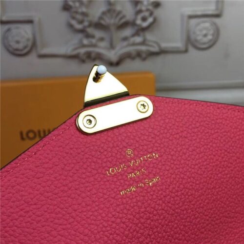 High Quality Luxury Louis Vuitton Pallas Wallet Rose Litchi product detail