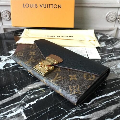 High Quality Luxury Louis Vuitton Pallas Wallet Noir product detail