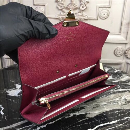 High Quality Luxury Louis Vuitton Pallas Wallet Raisin product detail