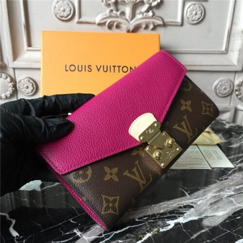 High Quality Luxury Louis Vuitton Pallas Wallet Grape alternate view