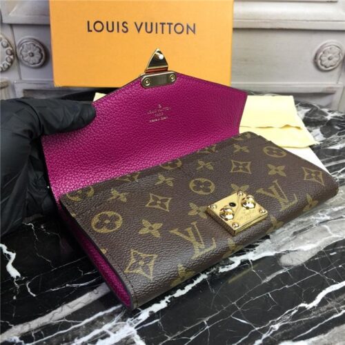 High Quality Luxury Louis Vuitton Pallas Wallet Grape product detail