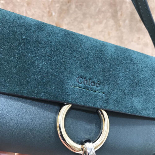 High Quality Luxury Chloe Faye Mini Crossbody Bag Blue product detail