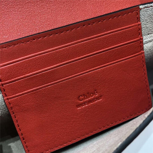 High Quality Luxury Chloe Faye Mini Crossbody Bag Red product detail