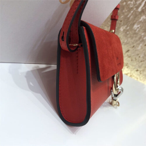 High Quality Luxury Chloe Faye Mini Crossbody Bag Red product detail