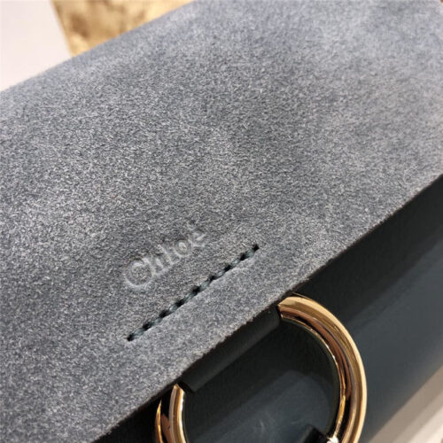 High Quality Luxury Chloe Faye Mini Crossbody Bag Black – Style 30268 product detail
