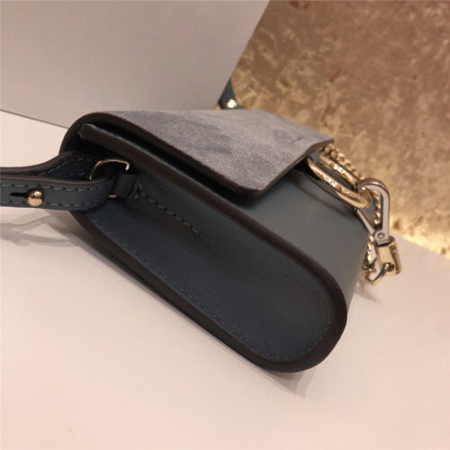 High Quality Luxury Chloe Faye Mini Crossbody Bag Black – Style 30268 product detail
