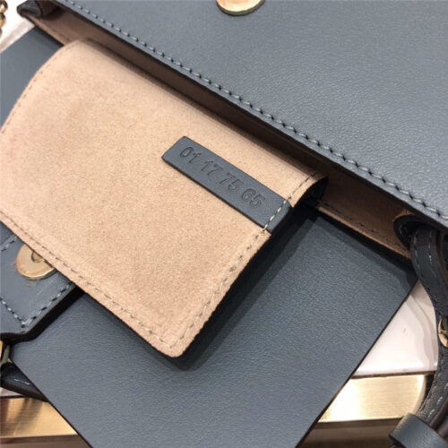High Quality Luxury Chloe Faye Mini Crossbody Bag Black – Style 30268 product detail