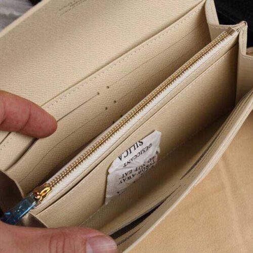 High Quality Luxury Louis Vuitton Sarah Wallet Damier Azur product detail