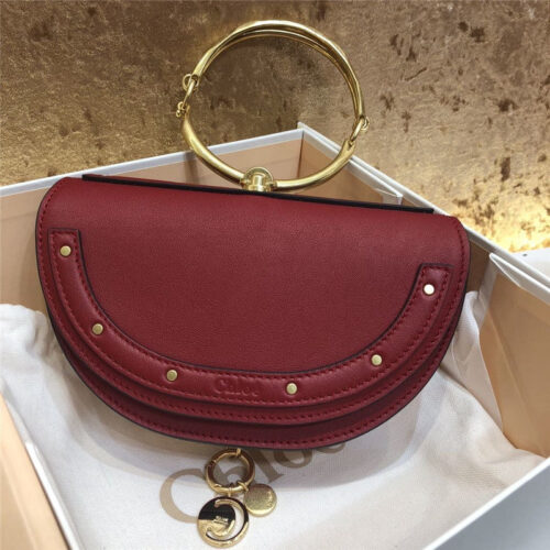High Quality Luxury Chloe Nile Minaudiere Biscotti Beige Bag