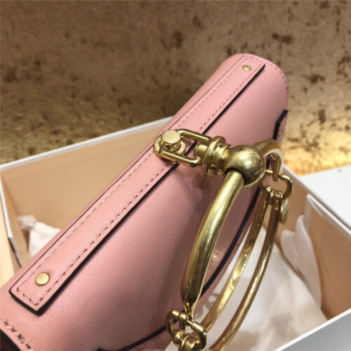 High Quality Luxury Chloe Nile Minaudiere Biscotti Beige Bag Pink product detail