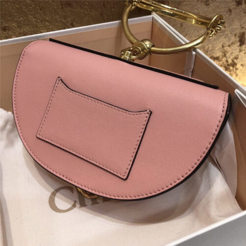 High Quality Luxury Chloe Nile Minaudiere Biscotti Beige Bag Pink product detail