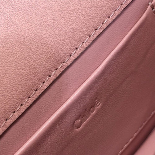 High Quality Luxury Chloe Nile Minaudiere Biscotti Beige Bag Pink product detail