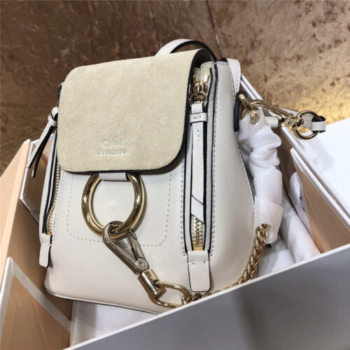 High Quality Luxury Chloe Faye Backpack Mini – Style 30253 alternate view