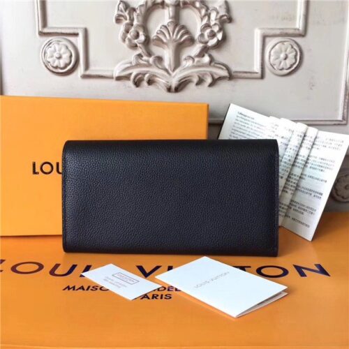High Quality Luxury Louis Vuitton Double V Wallet Noir product detail