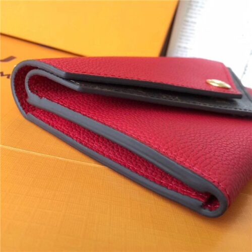High Quality Luxury Louis Vuitton Double V Wallet Red product detail