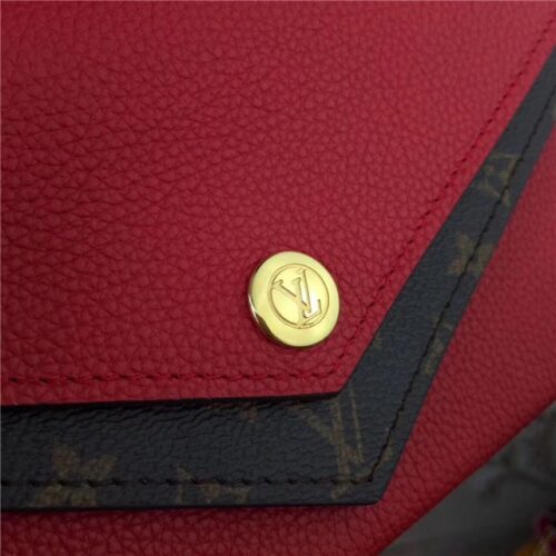 High Quality Luxury Louis Vuitton Double V Wallet Red product detail