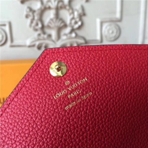 High Quality Luxury Louis Vuitton Double V Wallet Red product detail
