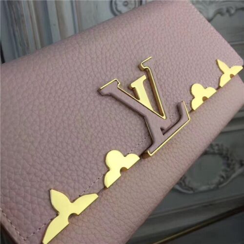 High Quality Luxury Louis Vuitton Capucines Wallet Magnolia product detail