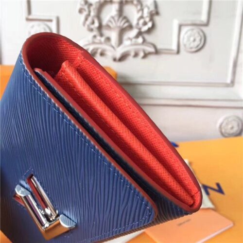 High Quality Luxury Louis Vuitton Twist Wallet Indigo product detail