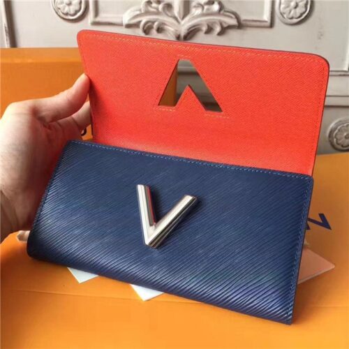High Quality Luxury Louis Vuitton Twist Wallet Indigo product detail