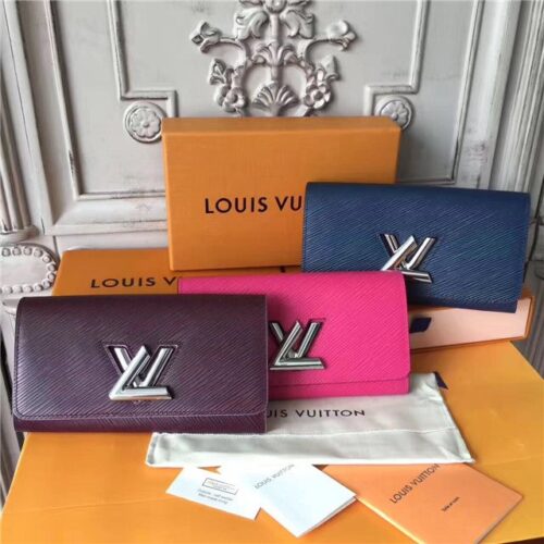 High Quality Luxury Louis Vuitton Twist Wallet Prune product detail