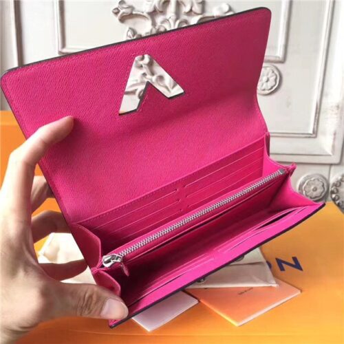 High Quality Luxury Louis Vuitton Twist Wallet Hot Pink product detail
