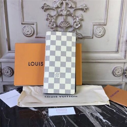 High Quality Luxury Louis Vuitton Brazza Wallet Damier Coastline Canvas