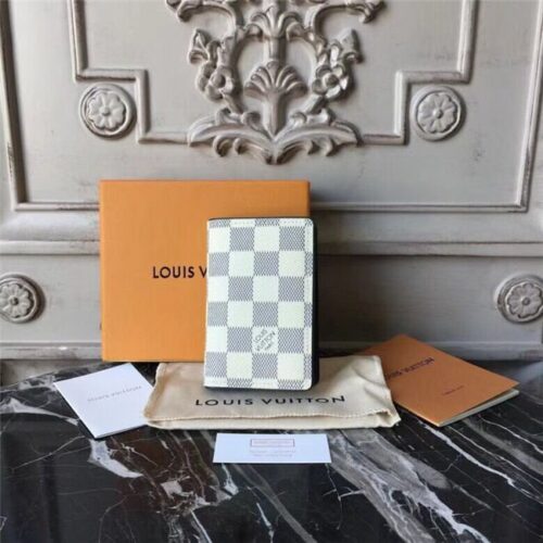 High Quality Luxury Louis Vuitton Pocket Organizer Damier Infini Leather