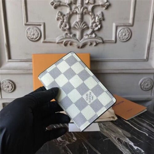 High Quality Luxury Louis Vuitton Pocket Organizer Damier Infini Leather alternate view