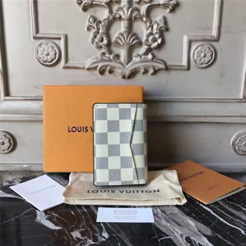 High Quality Luxury Louis Vuitton Pocket Organizer Damier Infini Leather product detail