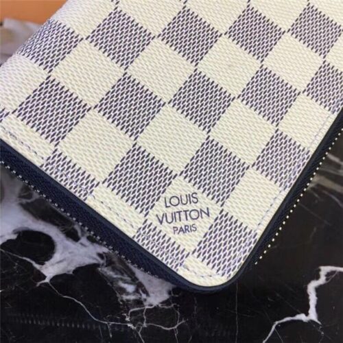 High Quality Luxury Louis Vuitton Zippy Wallet Vertical Damier Graphite Stripe product detail