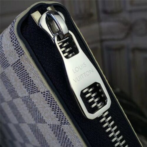 High Quality Luxury Louis Vuitton Zippy Wallet Vertical Damier Graphite Stripe product detail