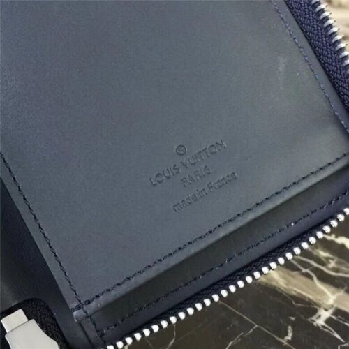 High Quality Luxury Louis Vuitton Zippy Wallet Vertical Damier Graphite Stripe product detail