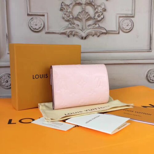 High Quality Luxury Louis Vuitton Victorine Wallet Rose Ballerine product detail