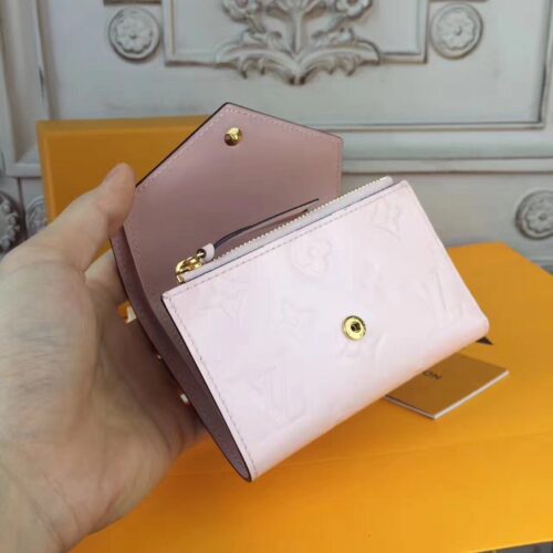High Quality Luxury Louis Vuitton Victorine Wallet Rose Ballerine product detail
