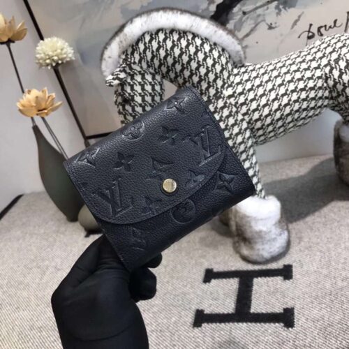High Quality Luxury Louis Vuitton Ariane Wallet Noir