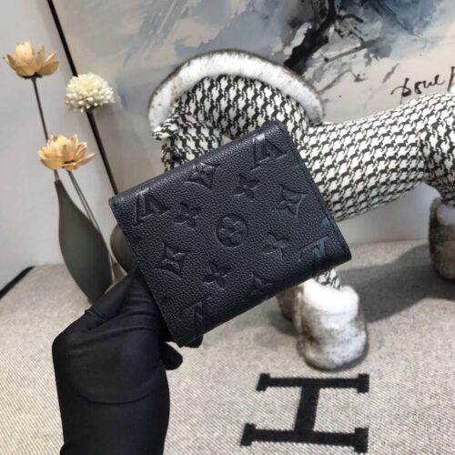 High Quality Luxury Louis Vuitton Ariane Wallet Noir product detail