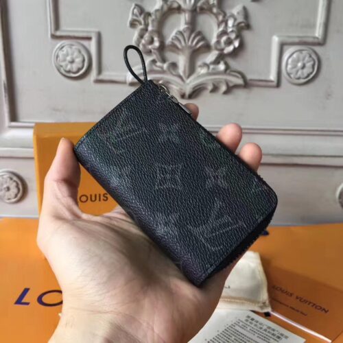 High Quality Luxury Louis Vuitton Car Key Case Monogram Eclipse Canvas alternate view