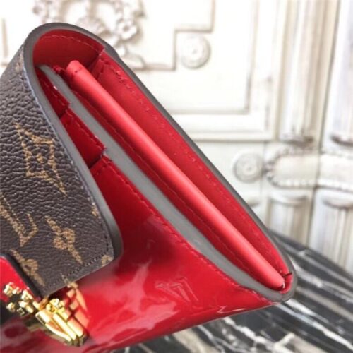 High Quality Luxury Louis Vuitton Cherrywood Wallet Patent Leather (Varied Colors) product detail