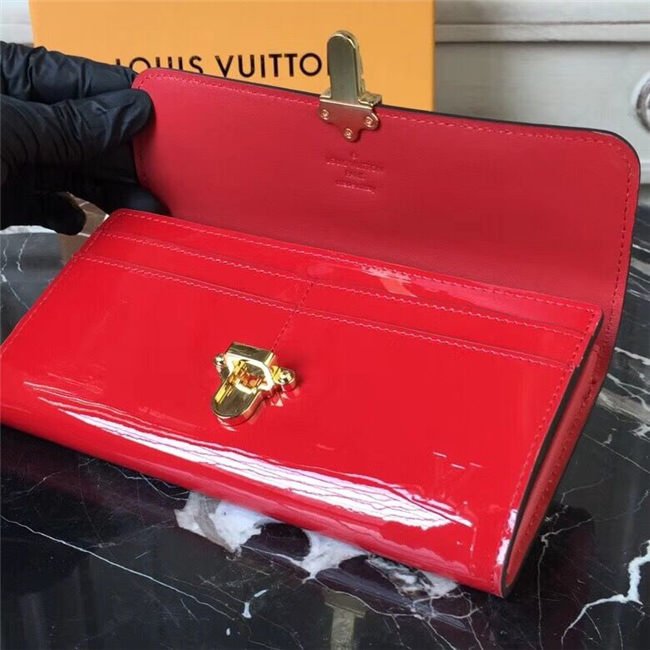 High Quality Luxury Louis Vuitton Cherrywood Wallet Patent Leather (Varied Colors) product detail