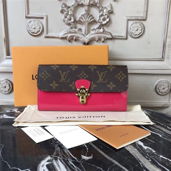 High Quality Luxury Louis Vuitton Cherrywood Wallet Patent Leather (Varied Colors) product detail