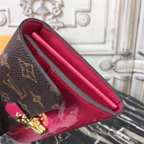 High Quality Luxury Louis Vuitton Cherrywood Wallet Patent Leather (Varied Colors) product detail