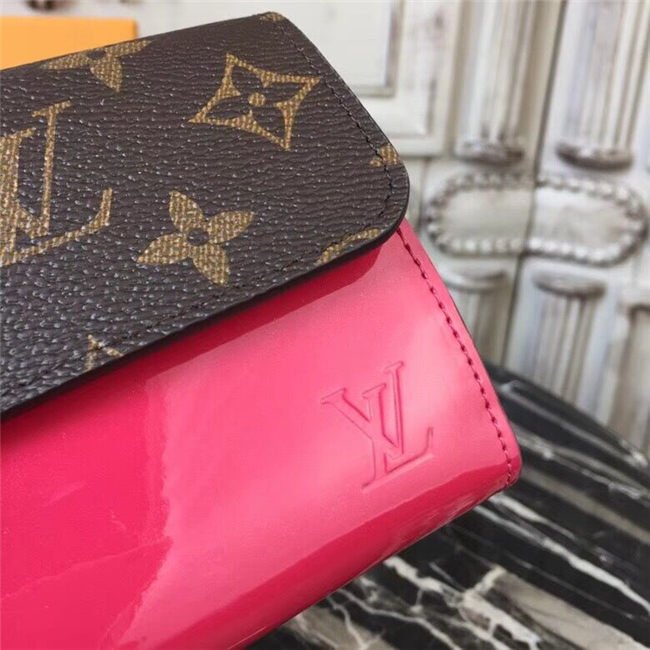 High Quality Luxury Louis Vuitton Cherrywood Wallet Patent Leather (Varied Colors) product detail