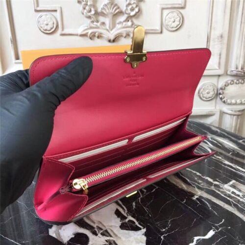 High Quality Luxury Louis Vuitton Cherrywood Wallet Patent Leather (Varied Colors) product detail