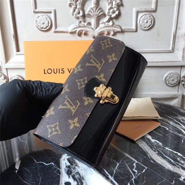 High Quality Luxury Louis Vuitton Cherrywood Wallet Patent Leather (Varied Colors) product detail
