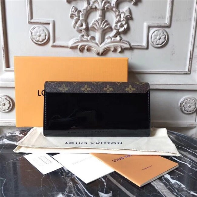 High Quality Luxury Louis Vuitton Cherrywood Wallet Patent Leather (Varied Colors) product detail