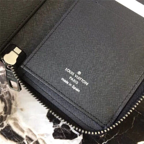 High Quality Luxury Louis Vuitton Zippy Wallet Vertical Monogram Eclipse Canvas product detail