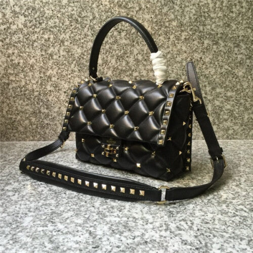 High Quality Luxury Valentino Candystud Single Handle Bags alternate view