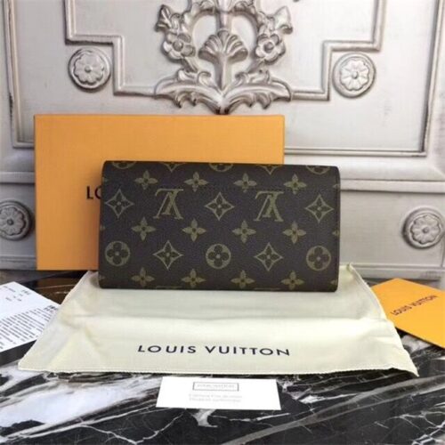 High Quality Luxury Louis Vuitton Sarah Wallet Rose Ballerine product detail
